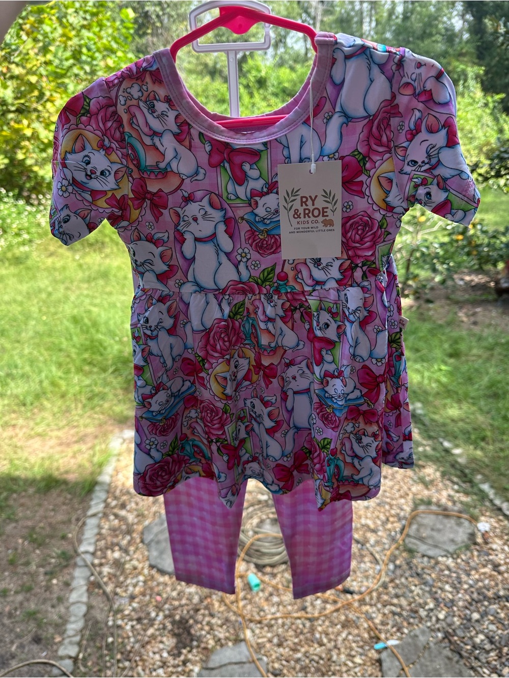 Ry & Roe Kids Co Marie Peplum Set 2T